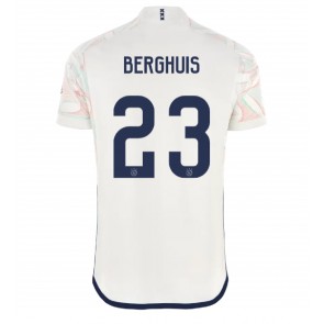 Maillot de foot Ajax Steven Berghuis #23 Extérieur 2023-24 Manches Courte